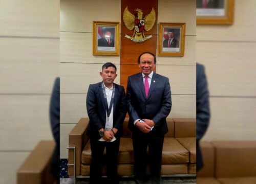 Bertemu H. Muhidin di Jakarta, Moh Fikri Agusti Terima Amanat Politik Menangkan Ilham Lawidu Dua Periode