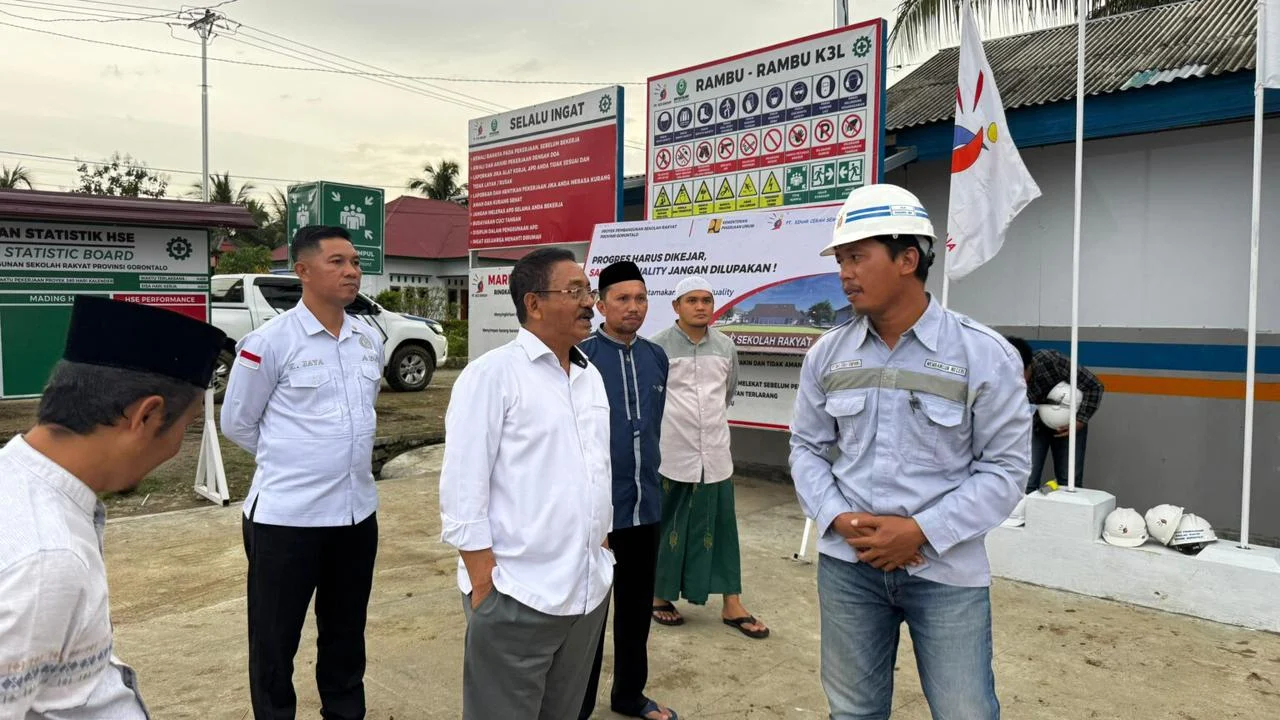 Pantau Proyek Wonosari, Bupati Rum Pagau Mutu Sekolah Rakyat Harus Jadi Prioritas Utama!