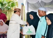 Peringati Setahun Menjabat, Bupati Boalemo Salurkan Zakat ASN dan Gaungkan Program Seribu Sehari