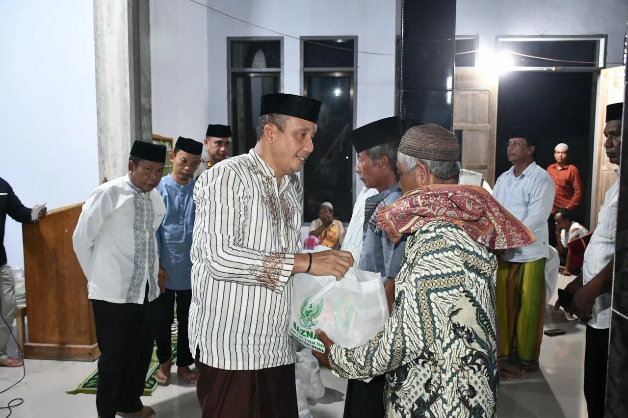 Wabup Lahmudin Hambali Safari Ramadhan di Jati Mulya, Ajak Warga Wonosari Jaga Kerukunan