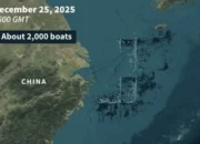 TERUNGKAP! Misteri Formasi Raksasa Kapal Ikan China yang Gegerkan Dunia
