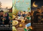 TERUNGKAP! Rahasia Kartu Lebaran Paling Unik Tahun Ini: Cuma Modal AI, Bikin Semua Melongo!